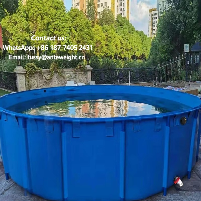 Farm Pond Liner - 2026년형 접이식 경량 양식 수조, 내구성