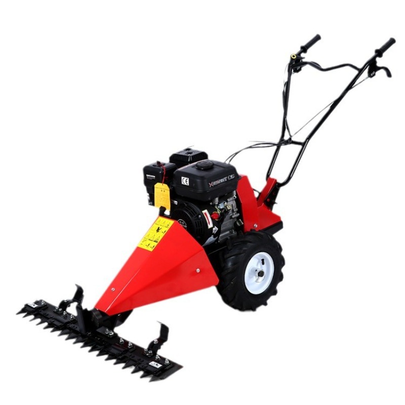 Farming Agriculture Jobs - 6.5마력 4행정 바퀴형 잔디깎이 농업용 예초기