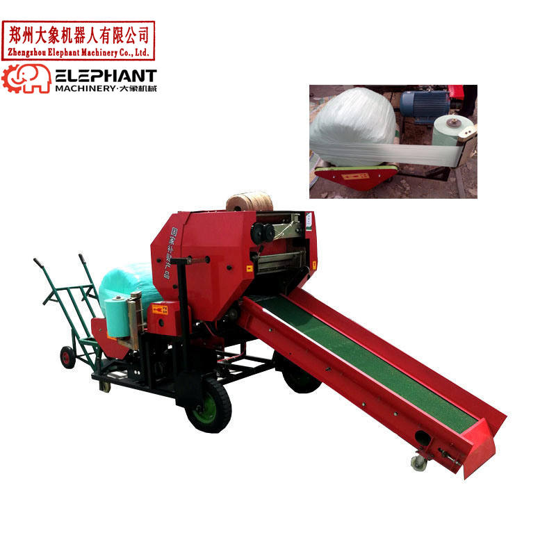 Silage Baler Machine - 미니 원형 사일리지 건초 베일러 포장기