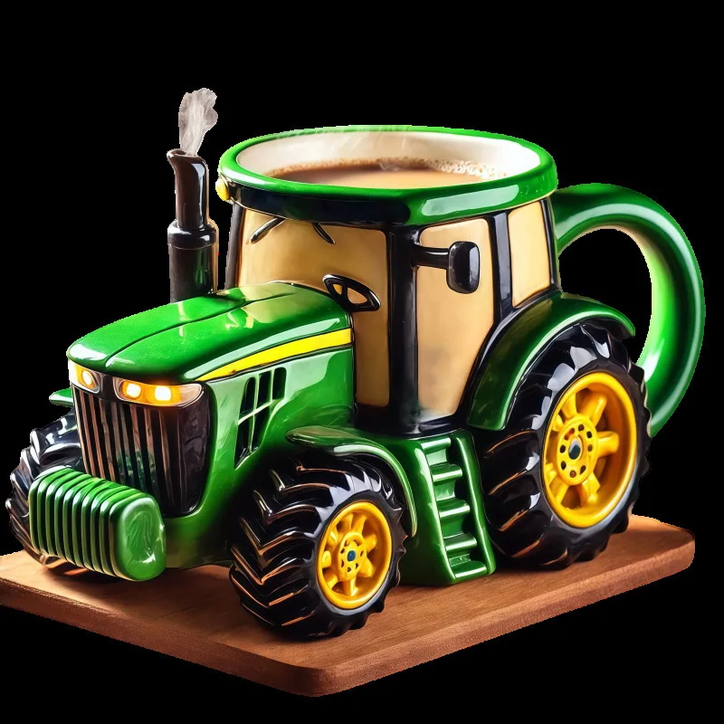 빈티지 그린 트랙터 농기구 테마 머그컵 레트로 농업 디 - Farming Agriculture Stocks 리뷰 및 가격