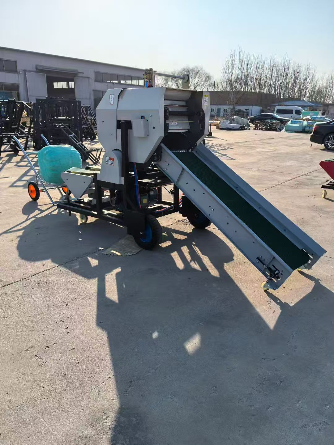 사일리지 베일러 및 래퍼 기계, 대규모 가축 사육 기지 - Silage Baler Machine 리뷰 및 가격