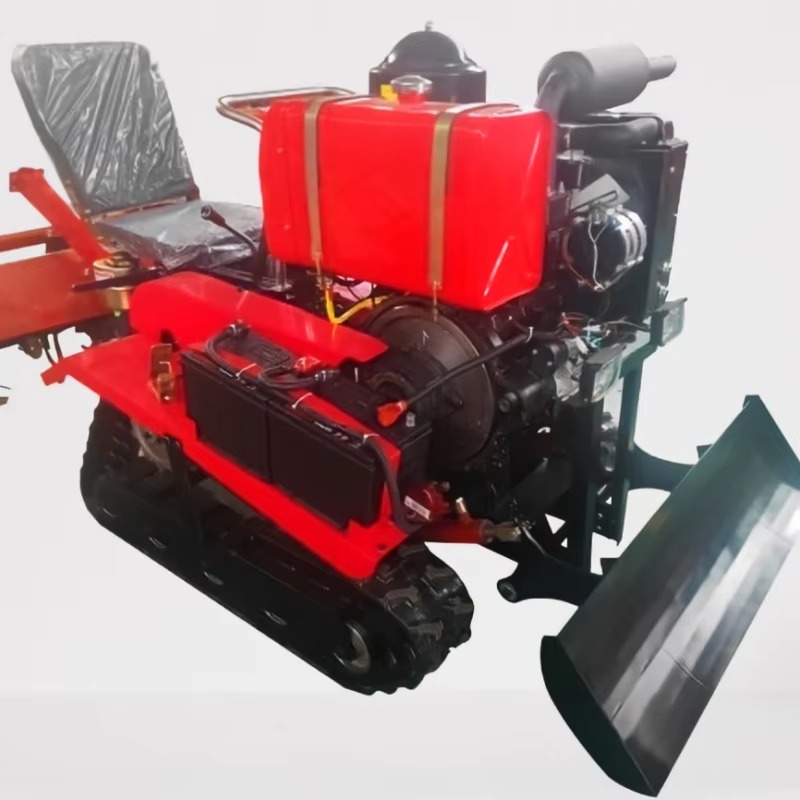 내구성이 뛰어난 다기능 라이드온 크롤러 경운기(농업용  - Farming Agriculture Jobs 리뷰 및 가격