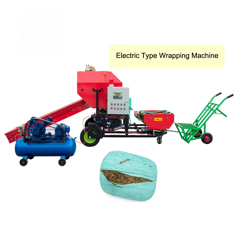 고밀도 사일리지 베일러 포장기 조절 가능한 1-8겹 필 - Silage Baler Machine 리뷰 및 가격