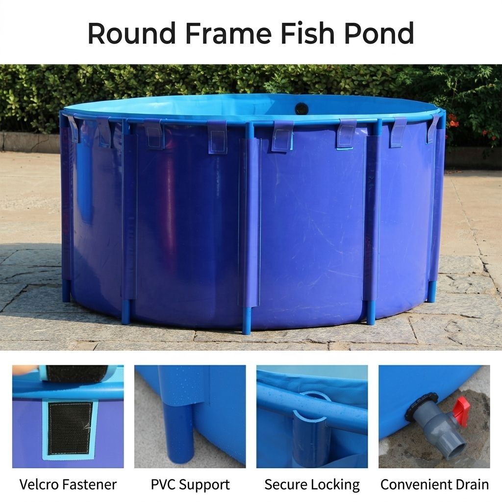 내구성 있는 PVC 양어장, 두꺼운 방수포 라이너, 수 - Farm Pond Liner 리뷰 및 가격