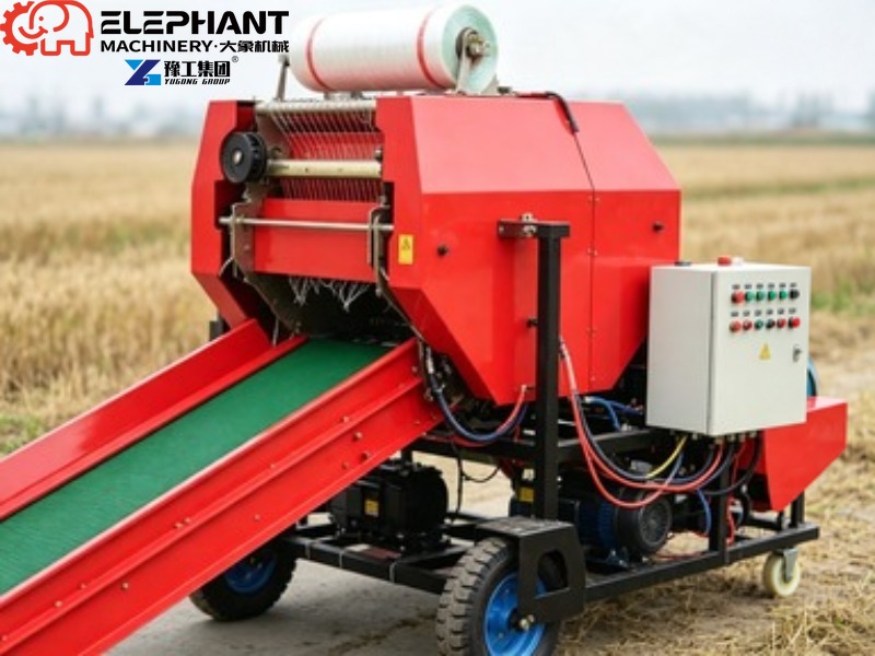 미니 원형 건초 베일러 소형 롤 짚 사일리지 베일링 기 - Silage Baler Machine 리뷰 및 가격