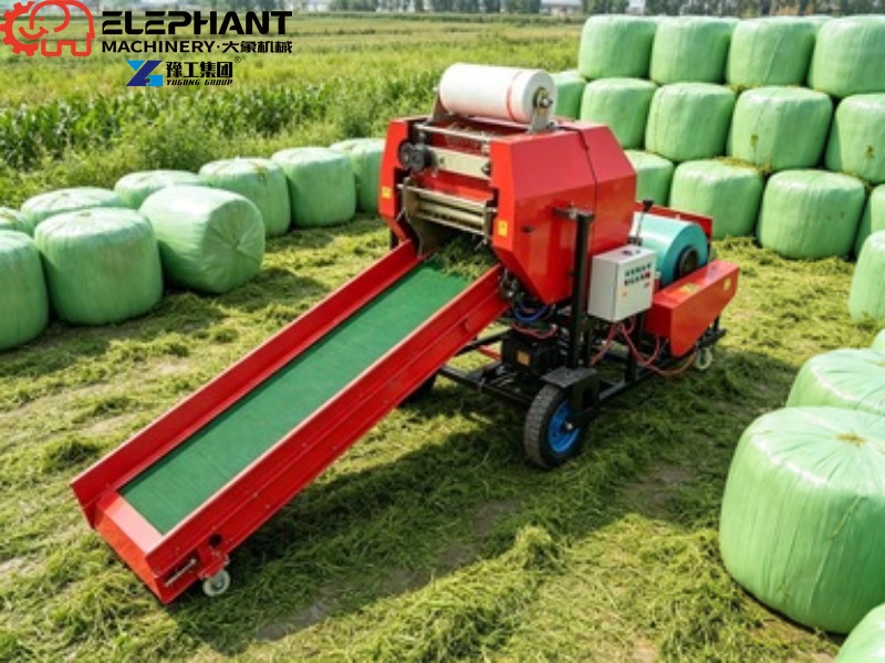 미니 원형 건초 베일러 소형 롤 짚 사일리지 베일링 기 - Silage Baler Machine 리뷰 및 가격