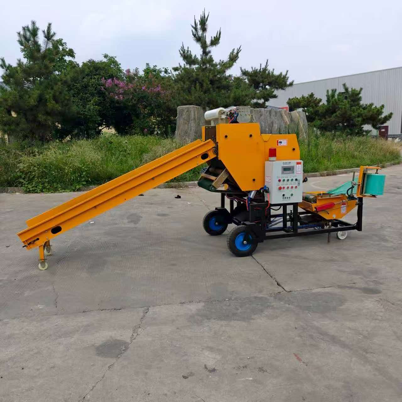 사일리지 베일러 래퍼 기계, 사료 베일링 래퍼, 짚 포 - Silage Baler Machine 리뷰 및 가격