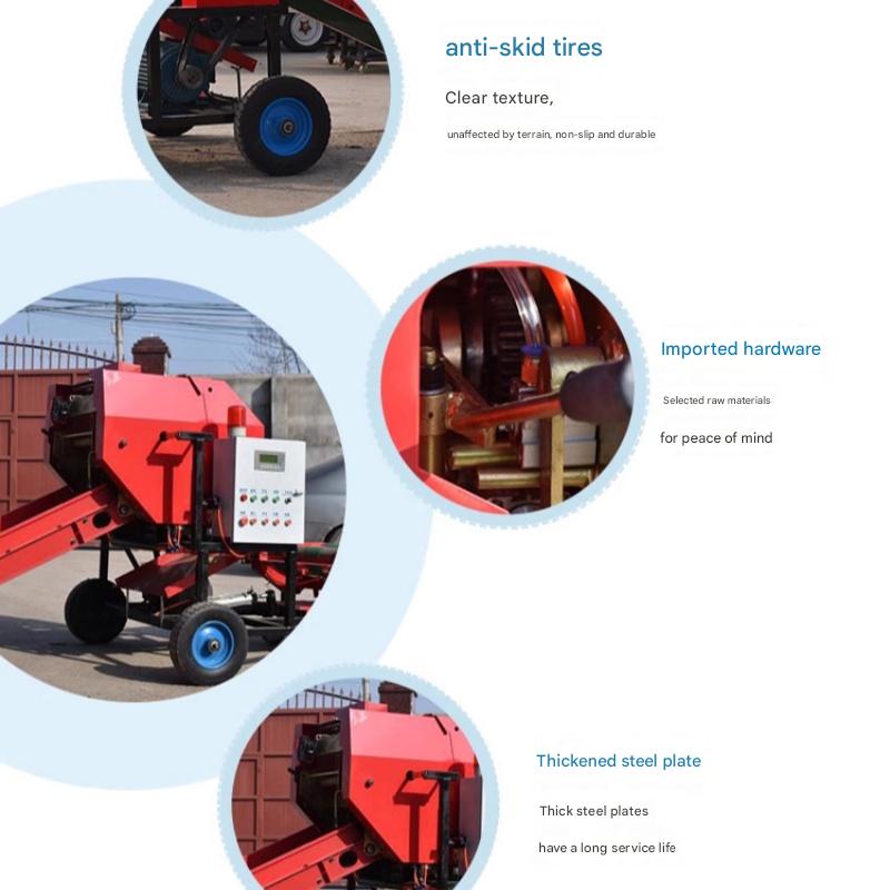 유압식 사일리지 베일러 기계, 옥수수 건초 및 밀짚 사 - Silage Baler Machine 리뷰 및 가격