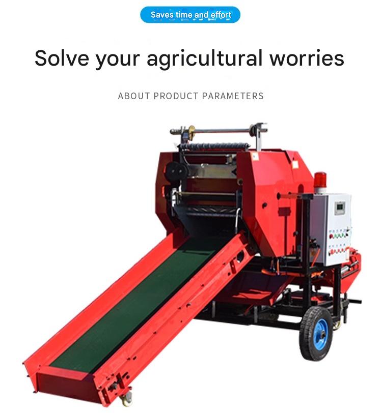 유압식 사일리지 베일러 기계, 옥수수 건초 및 밀짚 사 - Silage Baler Machine 리뷰 및 가격