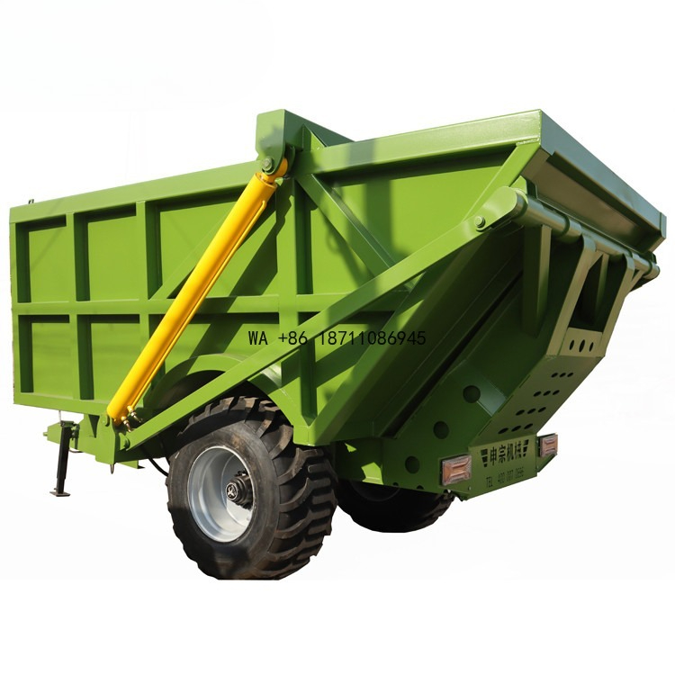 9T 11T 유압식 덤핑 트랙터 트레일러 농업용 곡물  - Grain Farming Agriculture 리뷰 및 가격