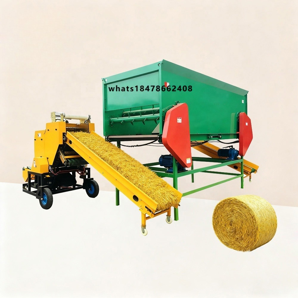 자동 건초 및 볏짚 압축기, 밀/쌀 짚 압축기, 사일리 - Silage Baler Machine 리뷰 및 가격